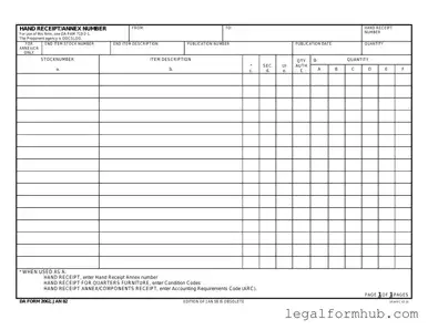 Fill Your Da Form